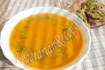 Суп-пюре из моркови «Креси Приготовить морковный суп